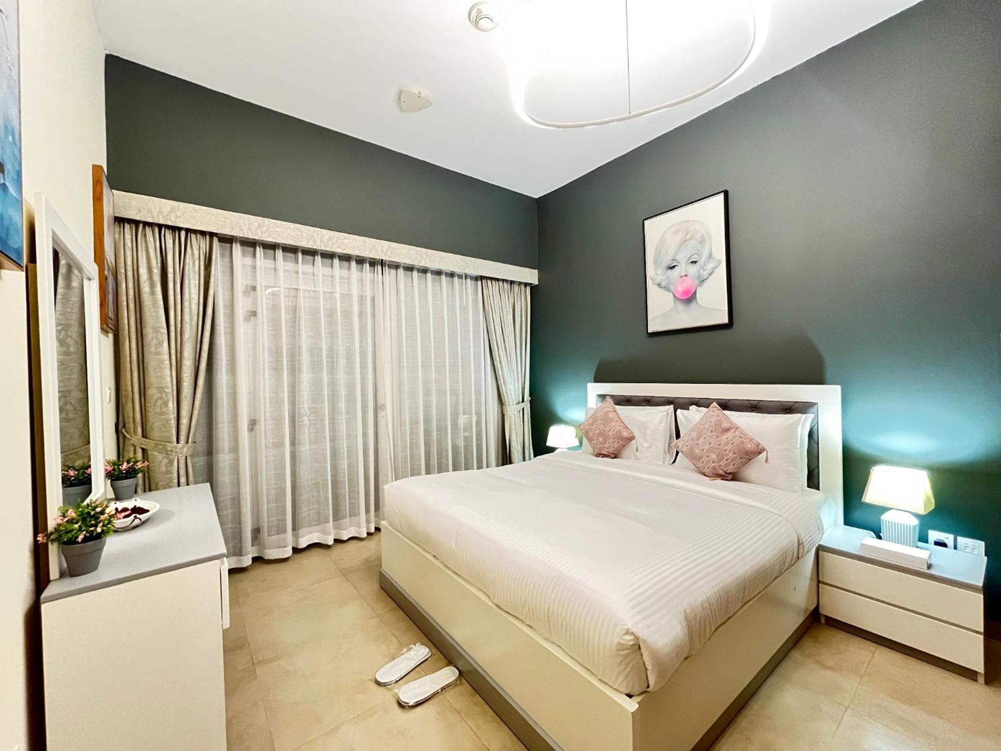 Trinity Holiday Homes - Spacious Modern Living 1Br & 2Br Unique Apartment Dubai Luaran gambar